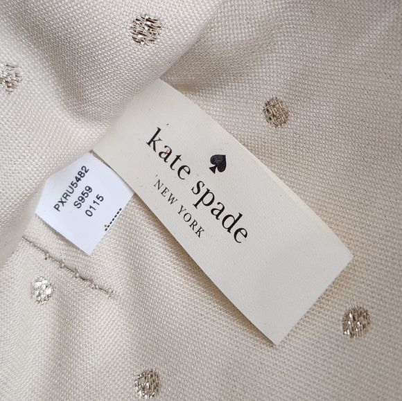 KATE SPADE SPLASH OUT WICKER STRAW CLAM SHELL CLUTCH EVENING FORMAL SHOULDER BAG - Picture 9 of 10